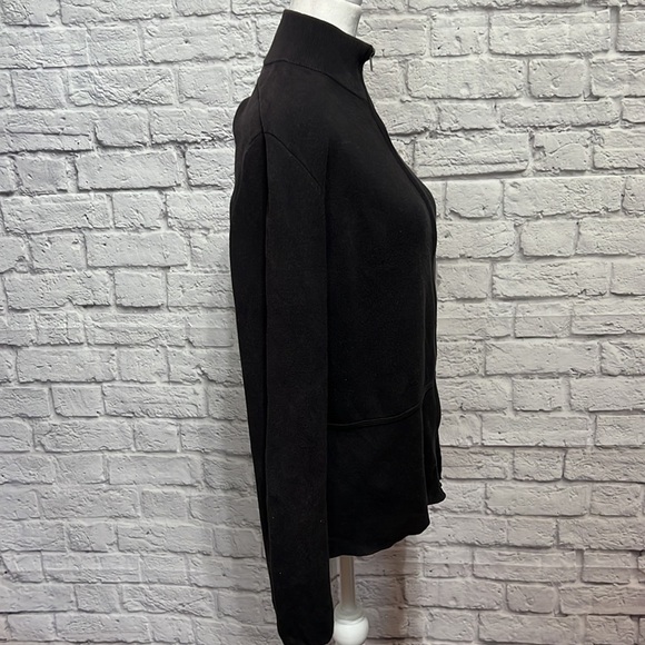 LAND’S End Women’s Large Zip up Top - Picture 2 of 10